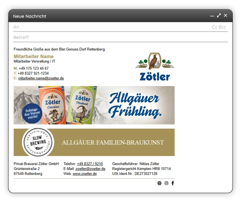 twin Webagentur - Signatur Zötler