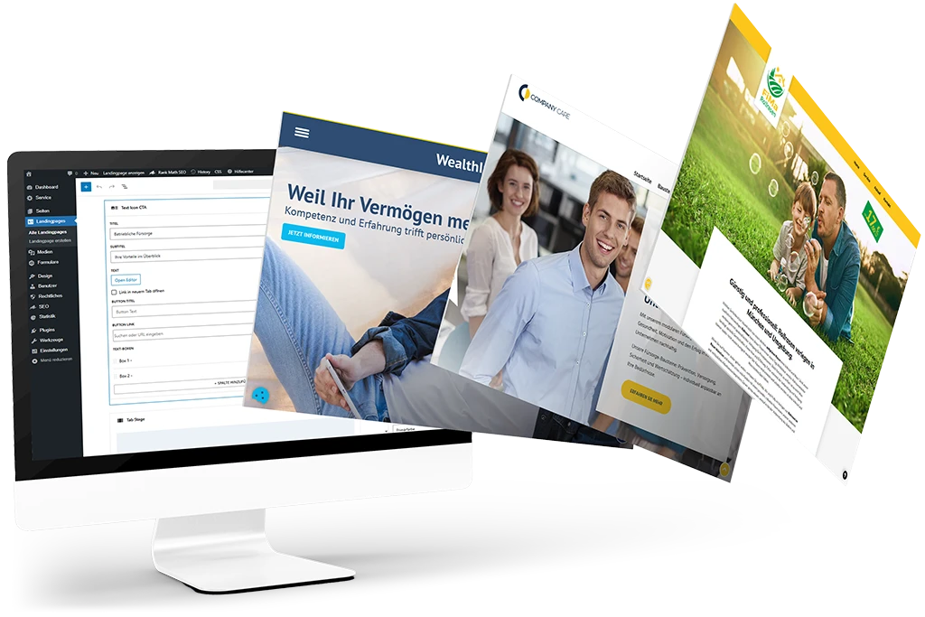 twin Webagentur - Landingpages Vorteile