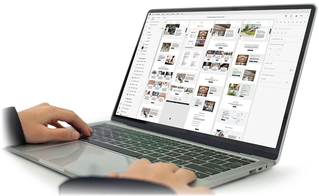 twin Webagentur - Wireframes