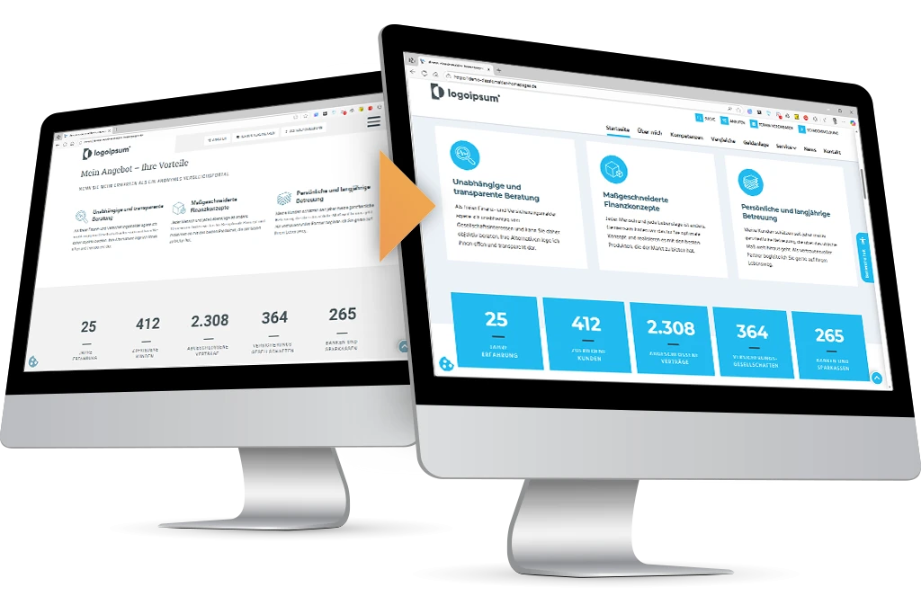 twin Webagentur - AIO Premium Theme - Design-Umschaltung