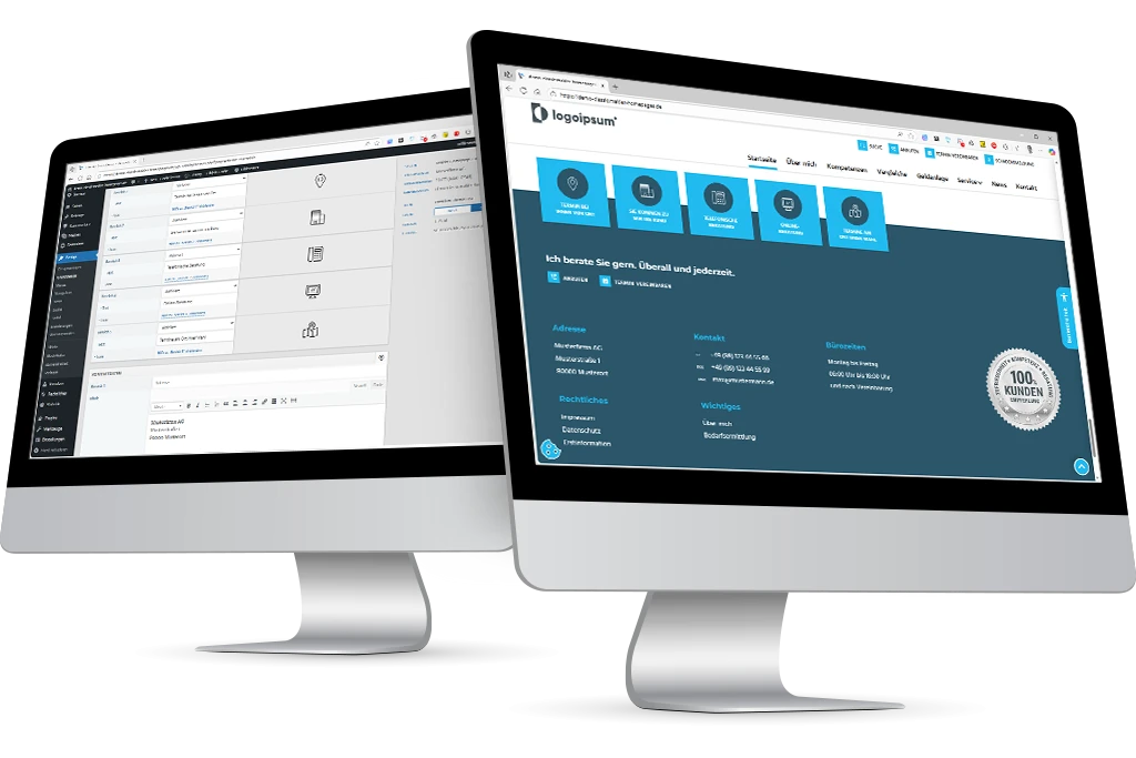 twin Webagentur - AIO Premium Theme - Footer