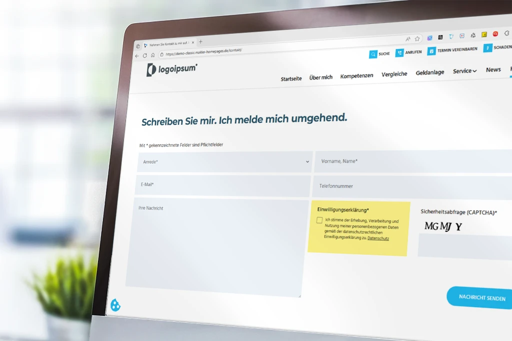 AIO Rechtliches nach DSGVO - Einwilligung Formulare