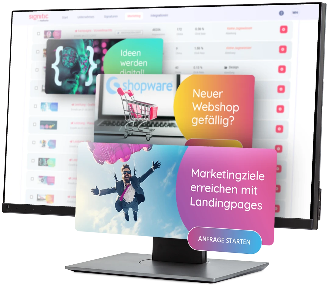 twin Webagentur - E-Mail Signatur Banner