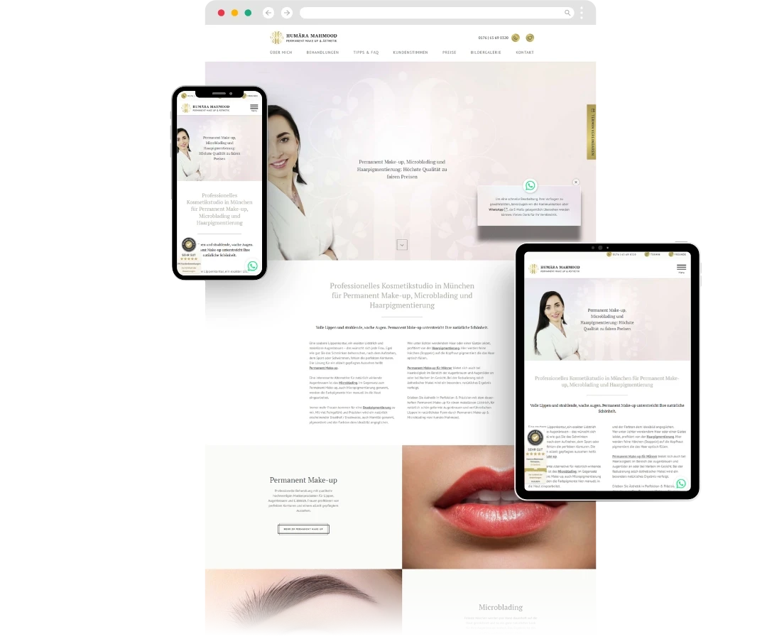 twin Webagentur - hm-makeup.de